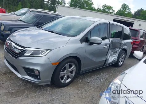 2020 Honda Odyssey Exl z USA, uszkodzony, nr VIN 5FNRL6H72LB019531
